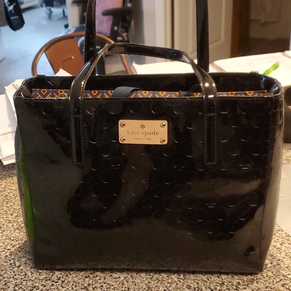 Patent Leather Kate Spade Handbag - A Great Deal!